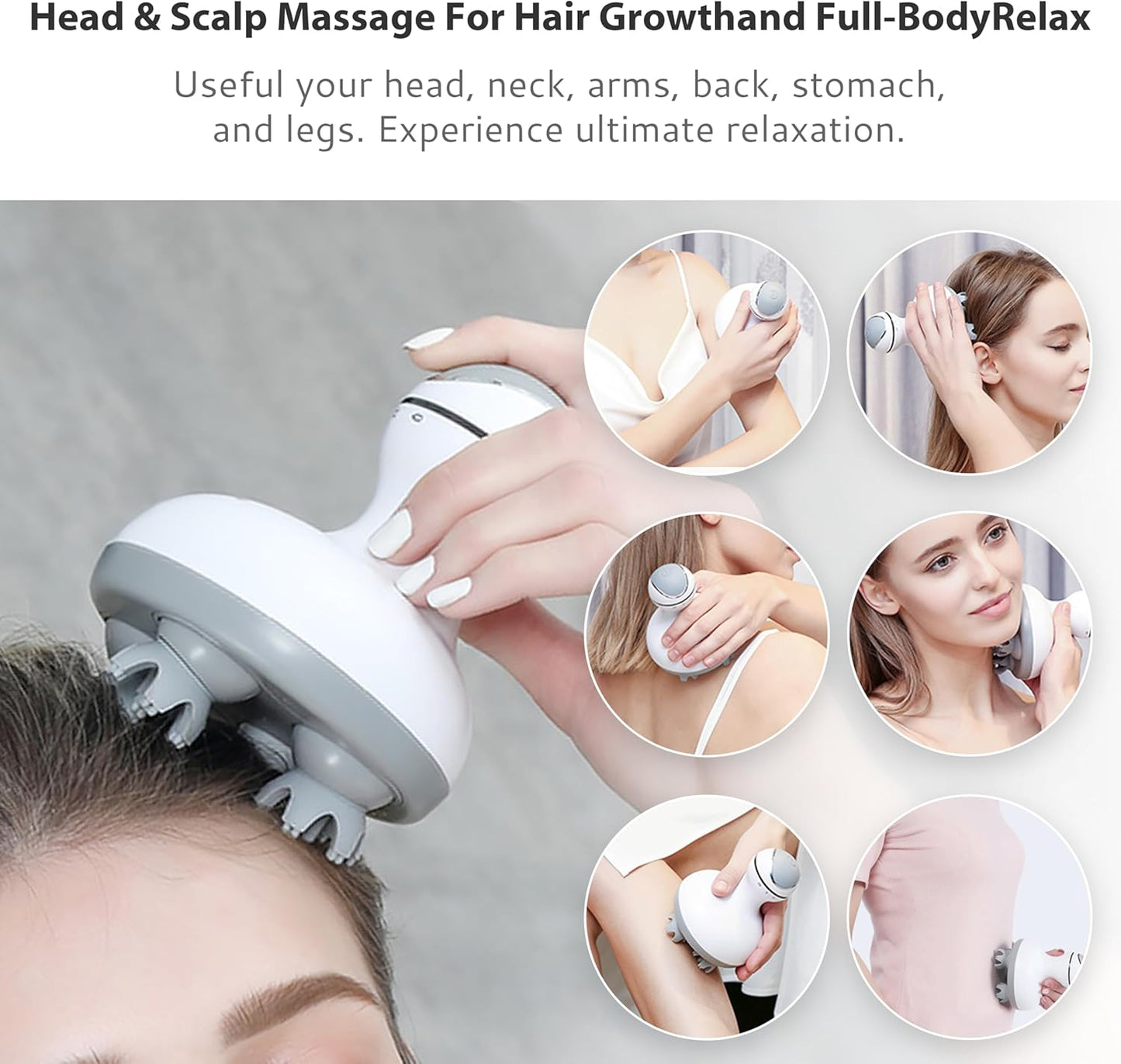💆🏽♀️ Appareil de Massage du Cuir Chevelu