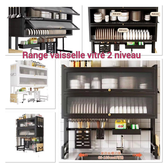 Étagère de cuisine égouttoir