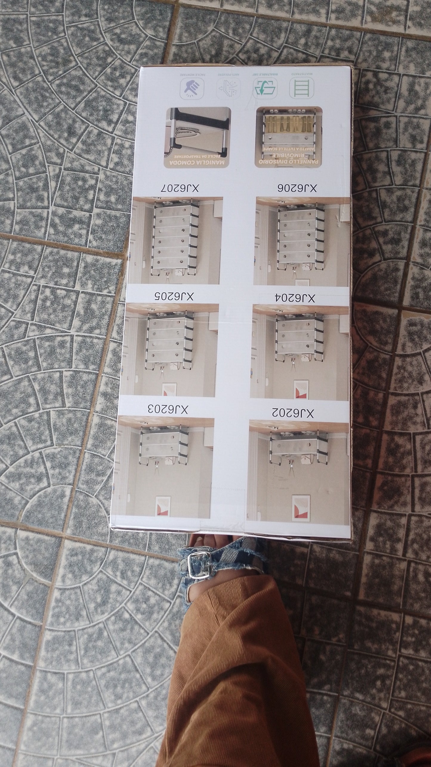 ÉTAGÈRE DE CHAUSSURE ANTI-POUSSIÈRE 6 NIVEAUX
