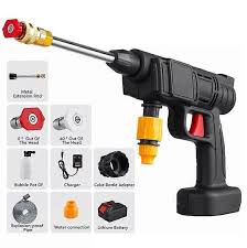 Pistolet de Lavage Haute Pression 2 Batteries