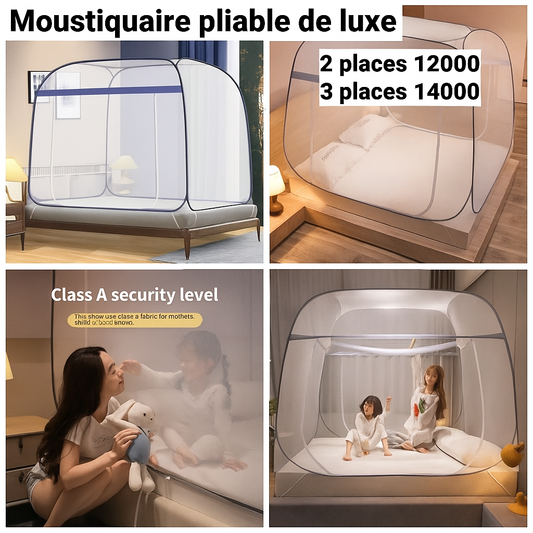 Moustiquaire tente pliante de luxe