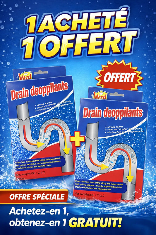 Déboucheur de Canalisation Ultra Puissant – Dissout Graisse & Cheveux