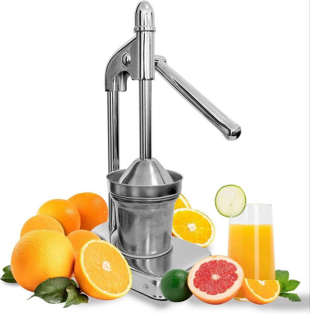 Presse Agrume Manuelle Professionnelle – Jus Frais en Quelques Secondes 🍊