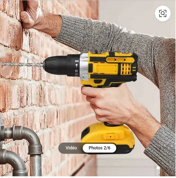 Perceuse professionnelle multifonction