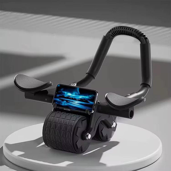 Roue Abdominale Double avec support Téléphone intégré