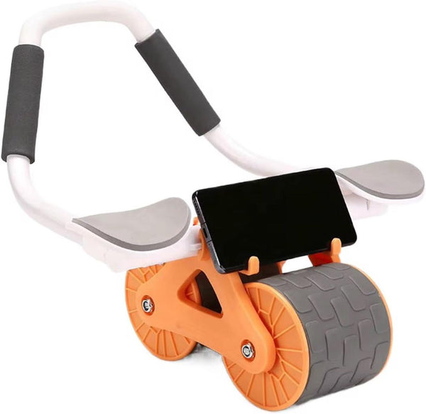 Roue Abdominale Double avec support Téléphone intégré