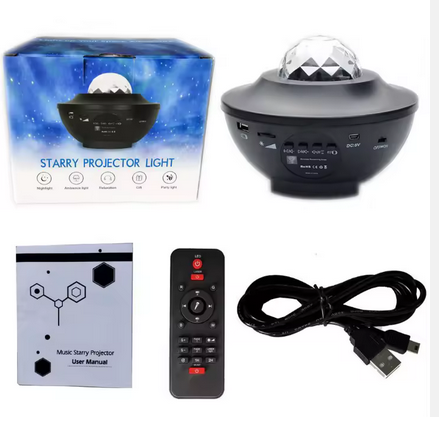 Projecteur LED Ciel Étoilé StellarNight – Ambiance immersive, silencieux, multi modes