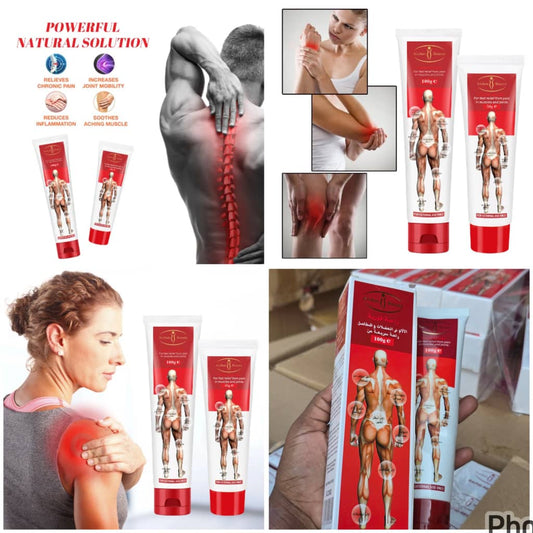 Baume Anti-Douleur Naturel  :Soulagement rapide des douleurs musculaires et articulaires